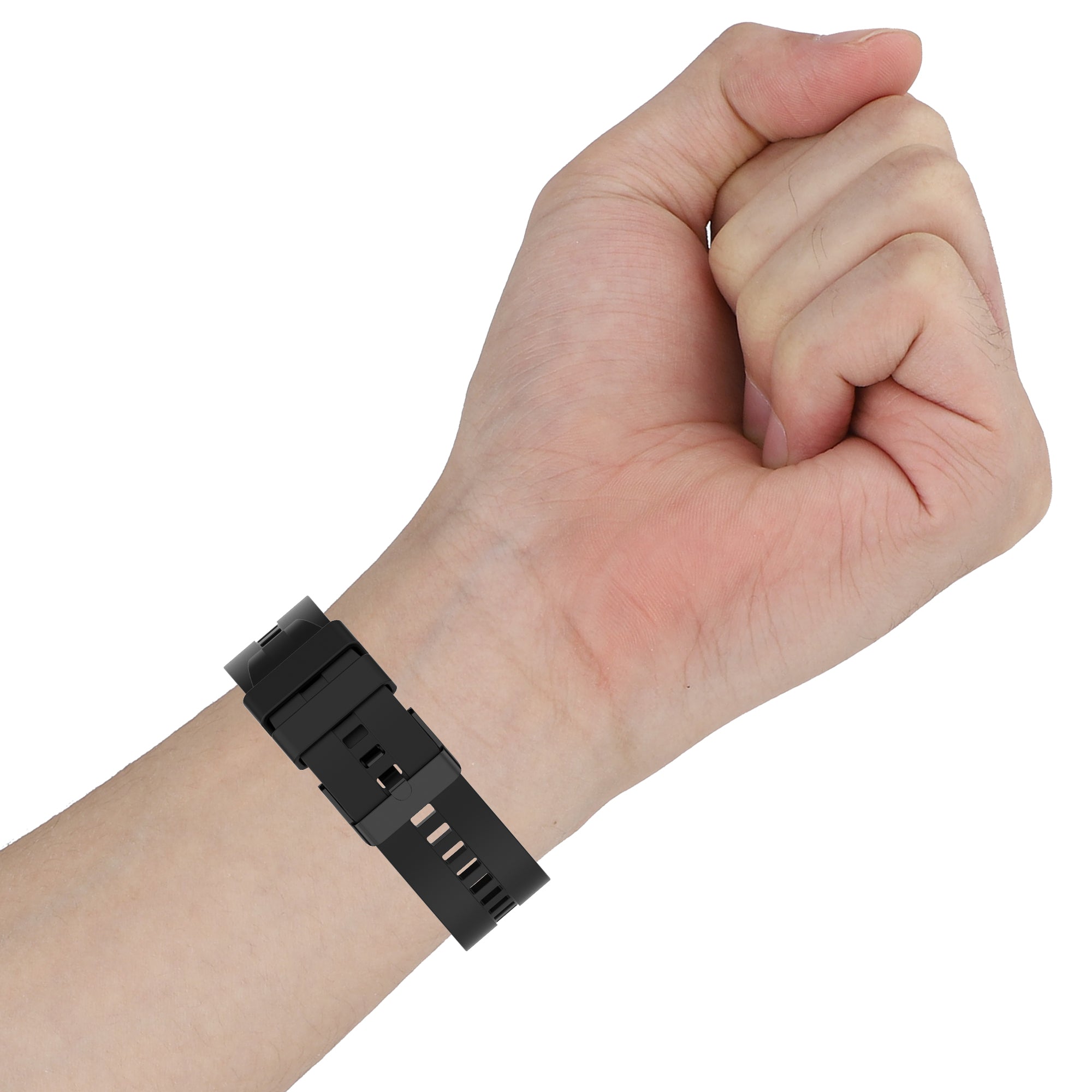 22mm Silicone Watch Strap Wristband with Steel Pin Buckle for Huawei Watch GT3 GT Runner 22mm Silicone Watch Strap Wristband with Steel Pin Buckle for Huawei Watch GT3 GT Runner